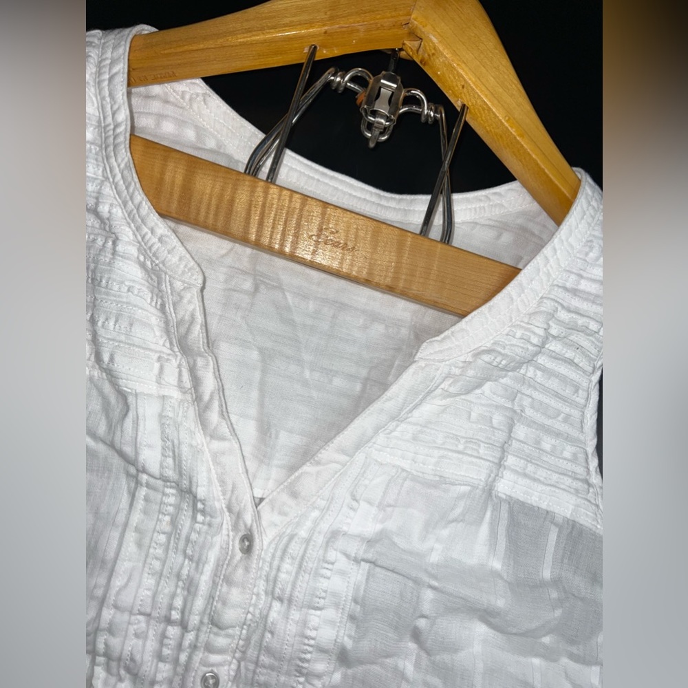 Prana Nieves Women’s Tank Soft White Size XL  GUC - Picture 7 of 11